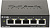 Коммутатор D-Link DGS-1100-05V2/A1A (L2) 5x1Гбит/с настраиваемый