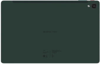 Планшет Digma Pro Pulse T606 (1.6) 8C RAM8Gb ROM128Gb 10.4" In-Cell 2000x1200 4G 2Sim Android 14 темно-зеленый 13Mpix 5Mpix BT WiFi microSD 128Gb 7000mAh - купить недорого с доставкой в интернет-магазине