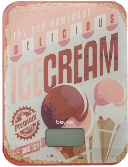 Весы кухонные электронные Beurer KS19 Ice Cream макс.вес:5кг рисунок - купить недорого с доставкой в интернет-магазине