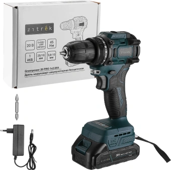 Дрель-шуруповерт Zitrek Greenpower 20 Pro аккум. патрон:быстрозажимной (085-1313) - купить недорого с доставкой в интернет-магазине