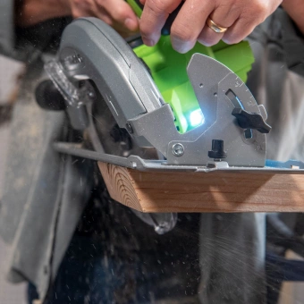 Циркулярная пила (дисковая) Greenworks GD24CS (ручная) D диска.:185мм (1500907CUB) - купить недорого с доставкой в интернет-магазине