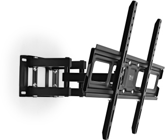 Кронштейн для телевизора Buro MF3 черный 32"-70" макс.40кг настенный поворотно-выдвижной и наклонный - купить недорого с доставкой в интернет-магазине