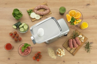 Мясорубка Gorenje MG2500DS 2500Вт серый/серебристый - купить недорого с доставкой в интернет-магазине