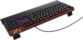 Клавиатура Оклик 935G RAGNAR механическая черный USB Multimedia for gamer LED (подставка для запястий) - купить недорого с доставкой в интернет-магазине