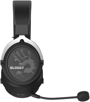 Наушники с микрофоном A4Tech Bloody MR590 Sports черный 1.5м мониторные BT/Radio/3.5mm оголовье (MR590 + WIRED/SPORT BLACK) - купить недорого с доставкой в интернет-магазине