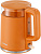 Чайник электрический Kitfort KT-6124-4 1.2л. 2200Вт оранжевый корпус: стекло/металл/пластик (КТ-6124-4)