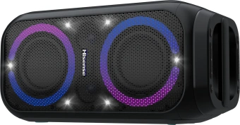 Минисистема Hisense Party Rocket 160 черный 160Вт USB BT - купить недорого с доставкой в интернет-магазине