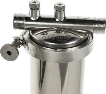 Корпус Гейзер Тайфун 10"x3/4" серебристый - купить недорого с доставкой в интернет-магазине