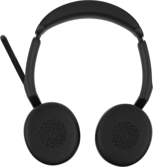 Наушники с микрофоном Jabra Evolve2 55, Link380c MS Stereo черный накладные BT оголовье (25599-999-899) - купить недорого с доставкой в интернет-магазине
