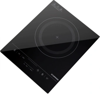 Плита Индукционная Starwind STI-1002 черный стеклокерамика (настольная) - купить недорого с доставкой в интернет-магазине