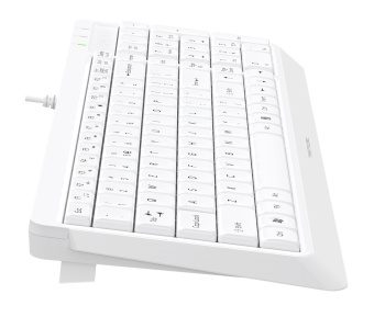 Клавиатура A4Tech FK15 белый USB (FK15 WHITE) кабель 1.5м - купить недорого с доставкой в интернет-магазине