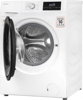 Стиральная машина Weissgauff WMD 6148 DC Inverter Steam класс: A загр.фронтальная макс.:8кг (с сушкой) белый инвертор - купить недорого с доставкой в интернет-магазине