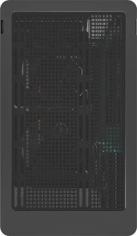 Корпус Formula Crystal U1M Cosmic черный без БП mATX 1xUSB3.0 audio bott PSU - купить недорого с доставкой в интернет-магазине