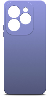 Чехол (клип-кейс) BoraSCO для Infinix Hot 40i/Smart 8/8 Plus/8 Pro Silicone Case 72662 лавандовый - купить недорого с доставкой в интернет-магазине