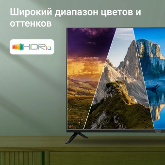 Телевизор LED Digma 40" DM-LED40SBB36 Салют ТВ Frameless Metal черный FULL HD 60Hz DVB-T DVB-T2 DVB-C DVB-S DVB-S2 USB WiFi Smart TV - купить недорого с доставкой в интернет-магазине