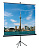 Экран на треноге Lumien 100" 180x180см Eco View LEV-100102 1:1 напольный рулонный
