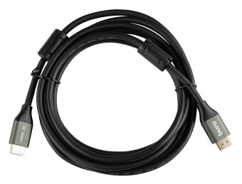Кабель аудио-видео Buro HDMI (m)/HDMI (m) 3м. феррит.кольца позолоч.конт. черный (BHP-HDMI-2.1-3G) - купить недорого с доставкой в интернет-магазине