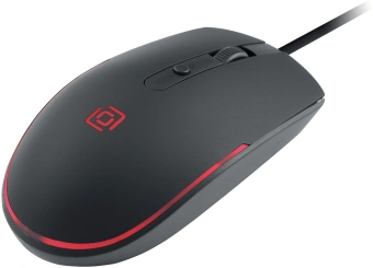 Мышь Оклик 100M черный оптическая 1600dpi USB для ноутбука 4but (1909417) - купить недорого с доставкой в интернет-магазине