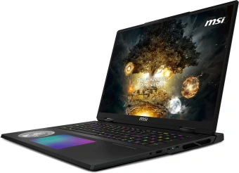 Ноутбук MSI Titan Dragon Edition 18 HX AI A2XWJG-205RU Core Ultra 9 285HX 64Gb SSD4Tb NVIDIA GeForce RTX 5090 24Gb 18" IPS UHD+ (3840x2400) Windows 11 Home black WiFi BT Cam (9S7-1824A5-205) - купить недорого с доставкой в интернет-магазине