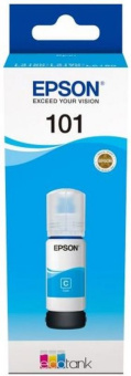 Чернила Epson 101 C13T03V24A голубой 70мл для Epson L4150/L4160/L6160/L6170 - купить недорого с доставкой в интернет-магазине