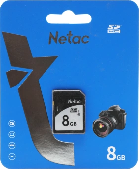 Флеш карта SDHC 8GB Netac NT02P600STN-008G-R P600 w/o adapter - купить недорого с доставкой в интернет-магазине