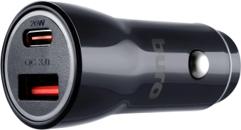 Автомобильное зар./устр. Buro BUCN1 18W 3A (PD+QC) USB-C/USB-A универсальное черный (BUCN18P110BK) - купить недорого с доставкой в интернет-магазине