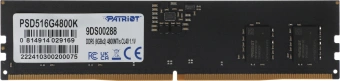 Память DDR5 2x8GB 4800MHz Patriot PSD516G4800K Signature RTL Gaming PC5-38400 CL40 DIMM 288-pin 1.1В Ret - купить недорого с доставкой в интернет-магазине