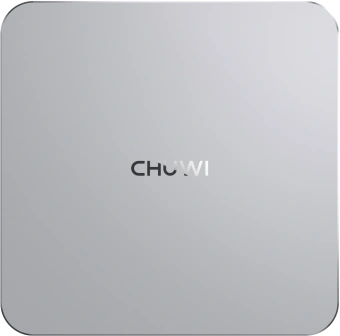 ПК Мини Chuwi AuBox Ryzen 7 8745HS (3.8) 780M без ОС 2x2.5GbitEth WiFi BT 120W серебристый/черный - купить недорого с доставкой в интернет-магазине