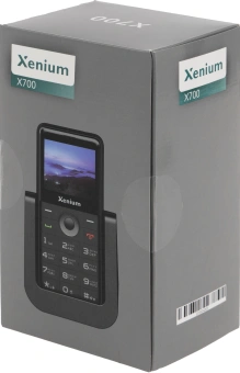 Мобильный телефон Xenium X700 черный моноблок 2Sim 2.31" 240x320 Nucleus 0.3Mpix GSM900/1800 MP3 FM microSD max32Gb - купить недорого с доставкой в интернет-магазине