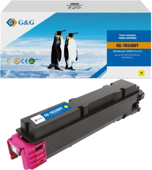 Картридж лазерный G&G GG-TK5380Y TK-5380Y желтый (10000стр.) для Kyocera ECOSYS PA4000cx/MA4000cifx - купить недорого с доставкой в интернет-магазине