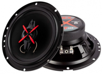 Колонки автомобильные Kicx ST 165 140Вт 92дБ 4Ом 16.5см (6 1/2дюйм) (ком.:2кол.) коаксиальные трехполосные - купить недорого с доставкой в интернет-магазине