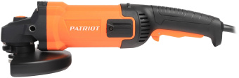 Углошлифовальная машина Patriot AG 190 2000Вт 8500об/мин рез.шпин.:M14 d=180мм (110301180) - купить недорого с доставкой в интернет-магазине