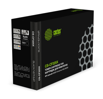 Картридж лазерный Cactus CS-CF325X CF325X черный (40000стр.) для HP LJ M806 Enterprise 800,M806X - купить недорого с доставкой в интернет-магазине