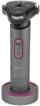 Бритва роторная Galaxy Line GL 4210 реж.эл.:3 питан.:аккум. серебристый - купить недорого с доставкой в интернет-магазине