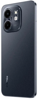 Смартфон Infinix X6532 Smart 9 128Gb 3Gb черный моноблок 3G 4G 2Sim 6.7" 720x1600 Android 14 13Mpix 802.11 a/b/g/n/ac GPS GSM900/1800 GSM1900 TouchSc Protect FM microSD max2048Gb - купить недорого с доставкой в интернет-магазине
