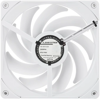 Вентилятор Thermalright TL-B14W Extreme 140x140x25mm белый 4-pin 31.4dB 240gr Ret (TL-B14W-EX) - купить недорого с доставкой в интернет-магазине