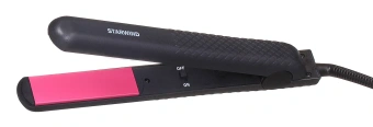 Выпрямитель Starwind SHE5500 25Вт черный/розовый макс.темп.:200С покрытие:керамическое - купить недорого с доставкой в интернет-магазине