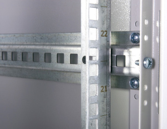 Шкаф коммутационный ЦМО (ШТК-Э-42.6.8-33АА) напольный 42U 600x800мм пер.дв.металл металл 2 бок.пан. направл.под закл.гайки 710кг серый 715мм 87кг 180град. 1987мм IP20 сталь - купить недорого с доставкой в интернет-магазине