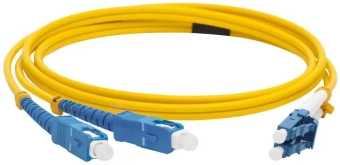 Патч-корд Lanmaster LAN-2LC-2SC/SU-3.0 2xOS2 LC дуплекс-SC дуплекс 3м LSZH оранжевый - купить недорого с доставкой в интернет-магазине