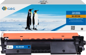 Картридж лазерный G&G GG-CF218A CF218A черный (1400стр.) для HP LJ Pro M104a/M104W/ MFP M132snw/M132fp/M132fw/M132nw - купить недорого с доставкой в интернет-магазине