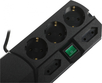 Сетевой фильтр Most TRG 5м (10 розеток) черный (коробка) - купить недорого с доставкой в интернет-магазине