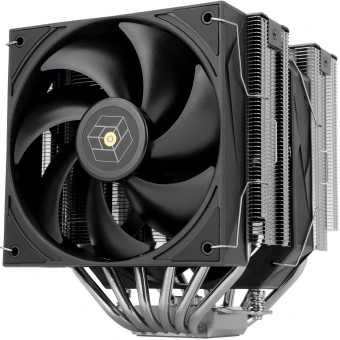 Устройство охлаждения(кулер) Thermalright Royal Knight 120 Soc-AM5/AM4/1200/1700/1851 серебристый/черный 4-pin 28.4dB Al+Cu Ret (RK120) - купить недорого с доставкой в интернет-магазине