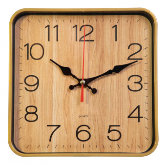 Часы настенные аналоговые Бюрократ WallC-S62P D19см бежевый (WALLC-S62P19/BEIGE) - купить недорого с доставкой в интернет-магазине