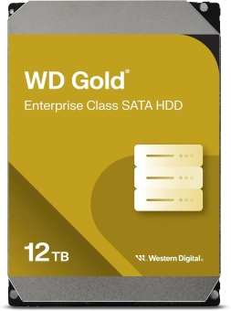 Жесткий диск WD SATA-III 12TB WD122KRYZ Server Gold 512E (7200rpm) 512Mb 3.5" - купить недорого с доставкой в интернет-магазине