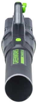 Воздуходувка Greenworks GD82ABII 1500Вт пит.:от аккум. черный/зеленый - купить недорого с доставкой в интернет-магазине