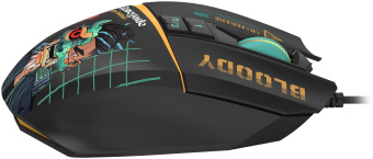 Мышь A4Tech Bloody W63 Max Renegade черный/рисунок оптическая 12000dpi USB (W63 MAX) - купить недорого с доставкой в интернет-магазине