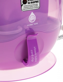 Парогенератор Polaris PSS 6540K 2400Вт фиолетовый/белый - купить недорого с доставкой в интернет-магазине