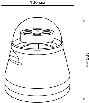 Ночник Gauss DIY0011 белый - купить недорого с доставкой в интернет-магазине