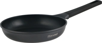 Сковорода Rondell Baselard RDA-2003 круглая 26см покрытие: Xylan Plus ручка несъемная (без крышки) темно-серый - купить недорого с доставкой в интернет-магазине