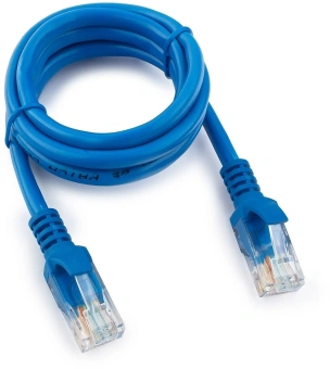 Патч-корд Premier PP10-5M/B 1Гбит/с UTP 4 пары cat.5E 0.02мм Cu molded 5м синий RJ-45 (m)-RJ-45 (m) - купить недорого с доставкой в интернет-магазине